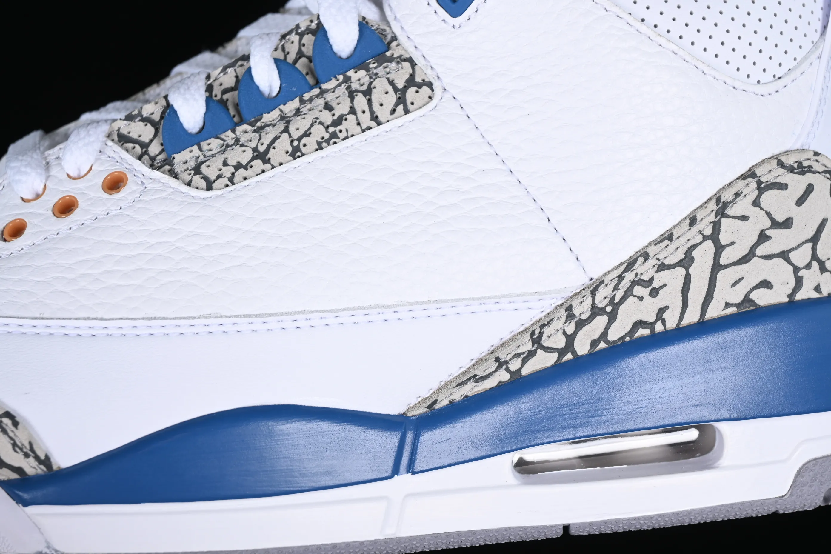 All categories Air Jordan Jordan series basketball shoes Air Jordan 3 Pure original Air Jordan Retro AJ3 Joe 3 white and blue Wizards CT8532-148